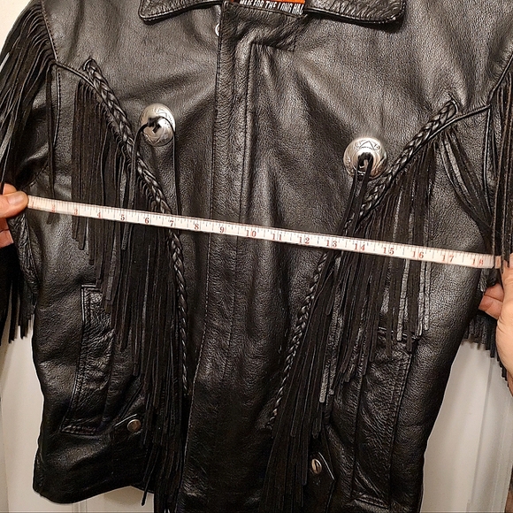 Interstate Fringe Leather Jacket - Picture 12 of 13